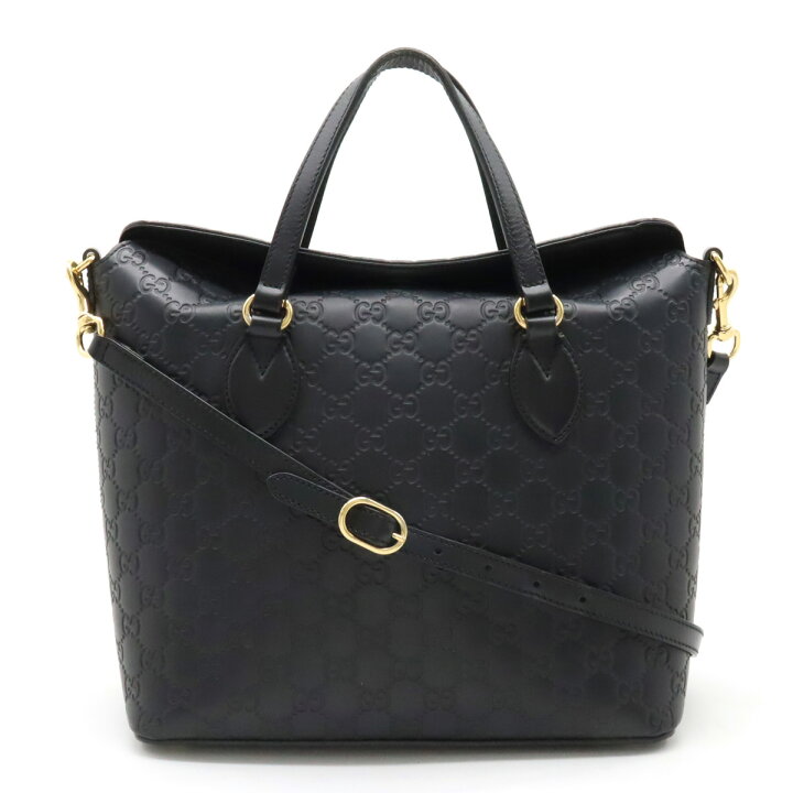 楽天市場】GUCCI グッチ シグネチャー グッチシマ ハンドバッグ 2WAY 