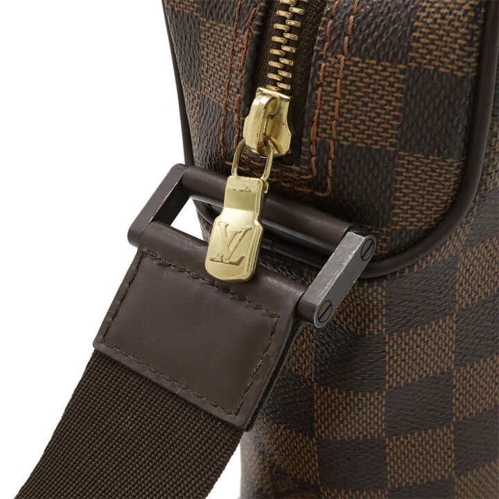 楽天市場】LOUIS VUITTON ルイ ヴィトン ダミエ オラフPM ショルダー 