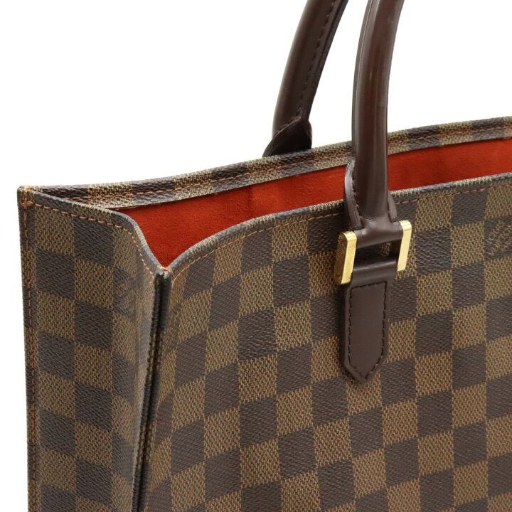 楽天市場】LOUIS VUITTON ルイ ヴィトン ダミエ サックプラ トート  