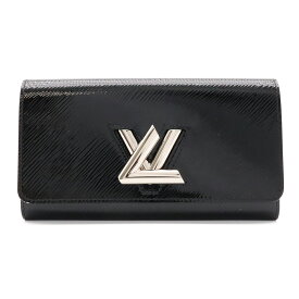LOUIS VUITTON ルイ ヴィトン エピエレクトリック ポルトフォイユ ツイスト 長財布 レザー ノワール 黒 ブラック シルバー金具 M6117N 【中古】