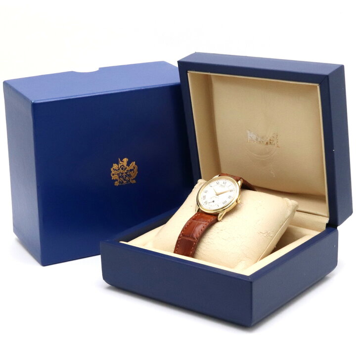 楽天市場】PIAGET ピアジェ グベナー シルバー文字盤 K18YG イエロー  