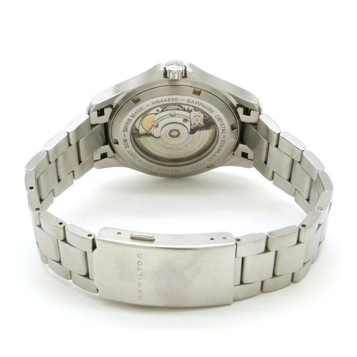 HAMILTON KHAKI FIELD KING AUTO 自動巻時計　裏すけ HAMILTON KHAKI FIELD KING AUTO 自動巻時計 裏すけ HAMILTON