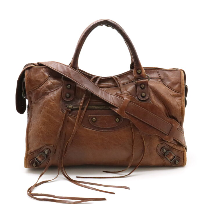 バレンシアガ BALENCIAGA ザ シティ 2WAY ショルダーバック 肩掛け  