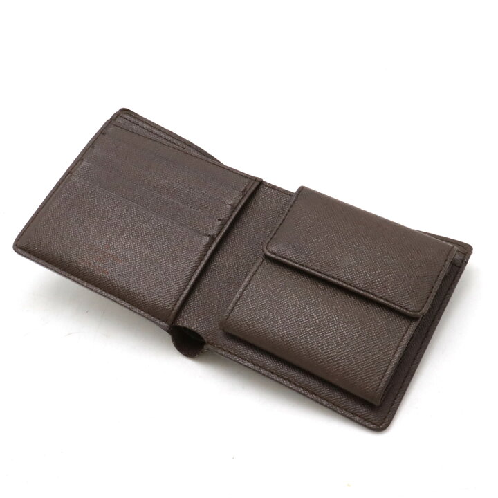 楽天市場】LOUIS VUITTON ルイ ヴィトン ダミエ ポルトフォイユ マルコ  