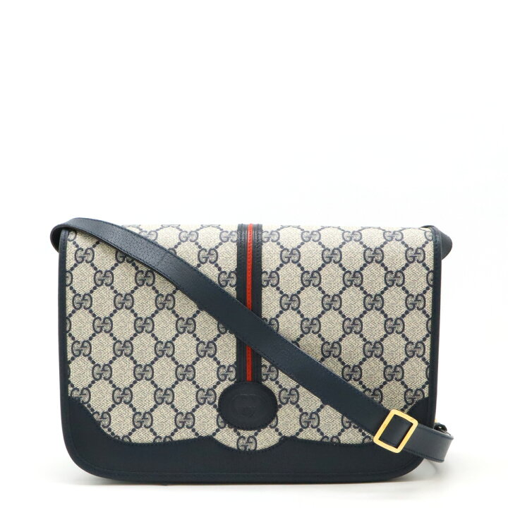 楽天市場】GUCCI グッチ オールドグッチ GGプラス シェリーライン 