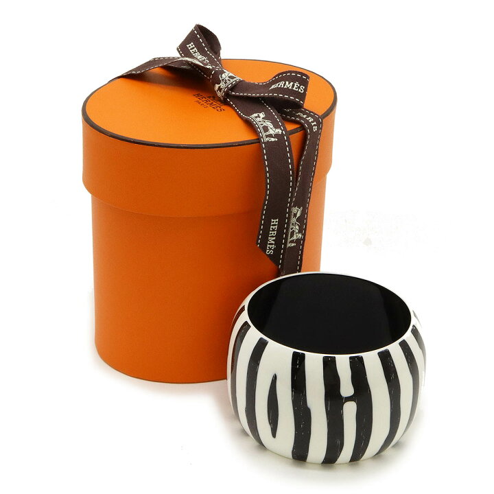 楽天市場】HERMES エルメス バングル ブレスレット ゼブラ柄 ラッカー  