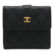 楽天市場】シャネル chanel 二つ折り財布 キャビアスキンの通販
