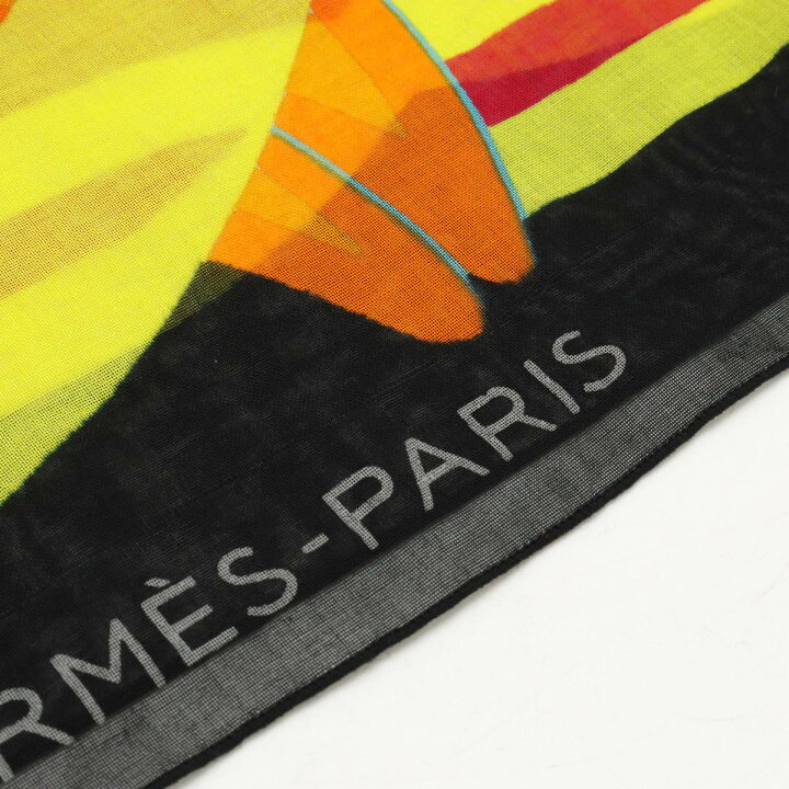 楽天市場】HERMES エルメス 大判ストール ショール パレオ オウム柄 