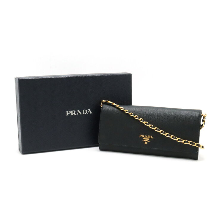 楽天市場】【財布】PRADA プラダ チェーンウォレット ショルダーバッグ  