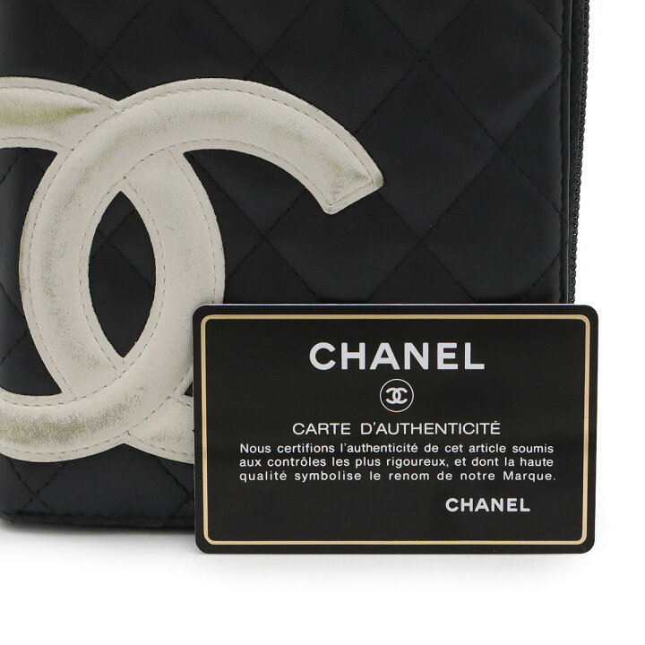 楽天市場】CHANEL シャネル カンボンライン ココマーク ラウンド  