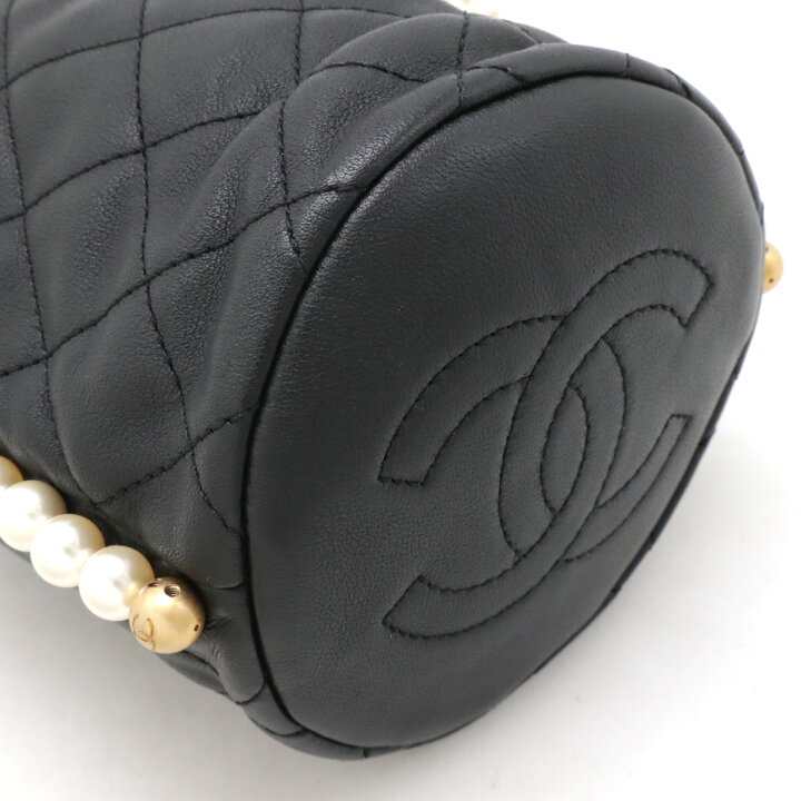 楽天市場】CHANEL シャネル マトラッセ ココマーク パールチェーン  