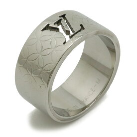 LOUIS VUITTON ルイ ヴィトン バーグ シャンゼリゼ リング 指輪 SS ステンレススチール Mサイズ 日本サイズ約19.5号 M65456 【中古】