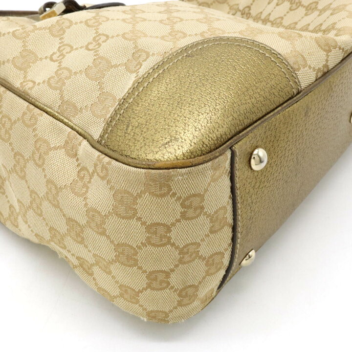 楽天市場】GUCCI グッチ GGキャンバス プリンシー リボン トートバッグ  