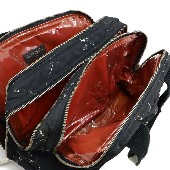 楽天市場】CHANEL シャネル 旧トラベルライン ミニボストンバッグ  