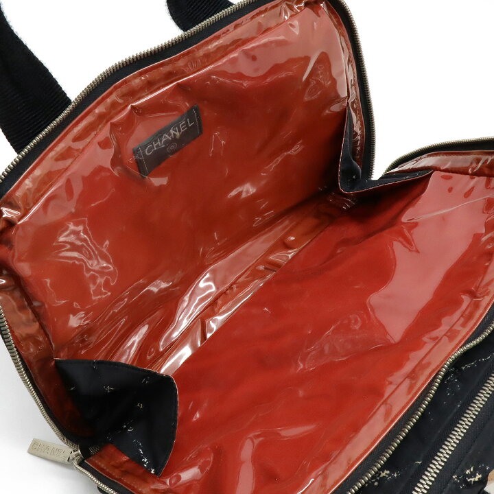 楽天市場】CHANEL シャネル 旧トラベルライン ミニボストンバッグ  