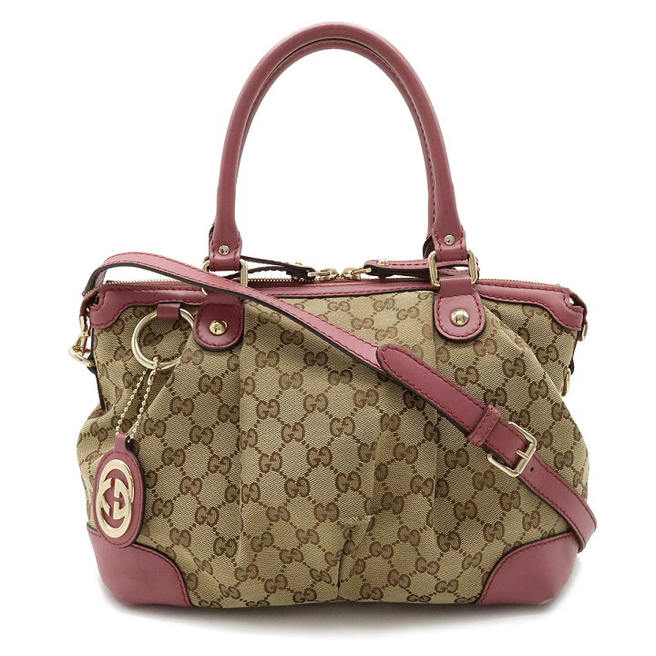 楽天市場】GUCCI グッチ スーキー GGキャンバス ハンドバッグ トート 