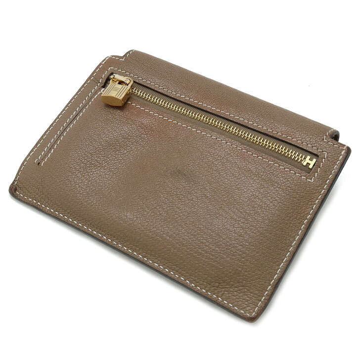 楽天市場】HERMES エルメス ケリーポケット コンパクト コインケース  