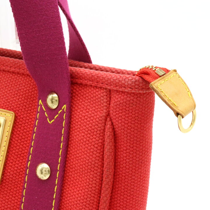 LOUIS VUITTON ルイ ヴィトン アンティグア カバPM ハンドバッグ  