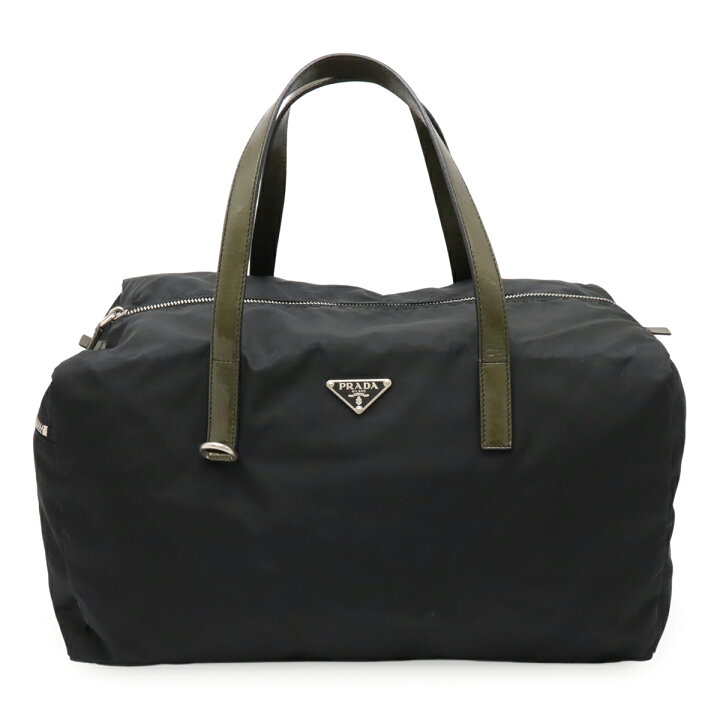 楽天市場】PRADA プラダ トライアングルロゴ ミニボストンバッグ  