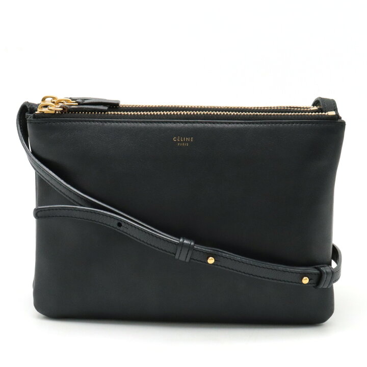 楽天市場】【バッグ】CELINE セリーヌ トリオ スモール ショルダー  
