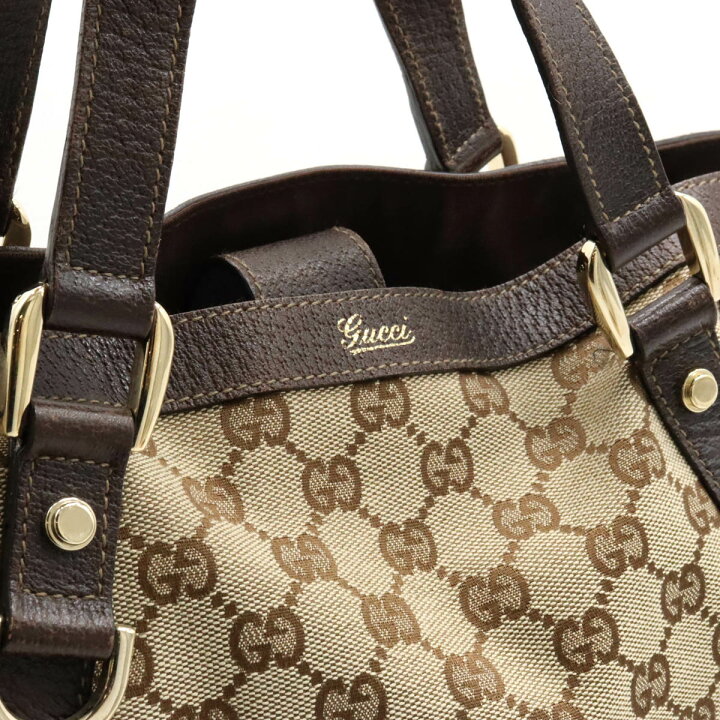 楽天市場】GUCCI グッチ GGキャンバス トートバッグ ハンドバッグ 2WAY  