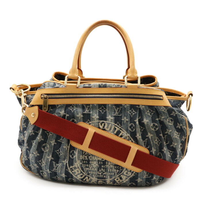 楽天市場】LOUIS VUITTON ルイ ヴィトン モノグラムデニム カバ レイエ 