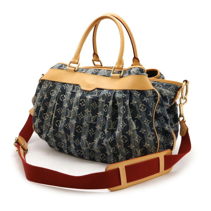 楽天市場】LOUIS VUITTON ルイ ヴィトン モノグラムデニム カバ レイエ 