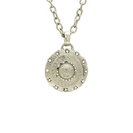 GIANNI VERSACE ジャンニ ヴェルサーチェ ヴェルサーチ メドゥーサ メデューサ チェーンネックレス ペンダント スター メタル ストーン シルバー 【中古】