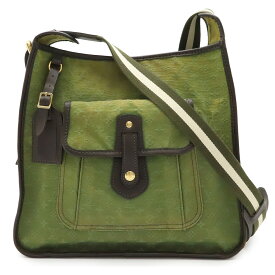 LOUIS VUITTON ルイ ヴィトン モノグラムミニ ブザス マリーケイト ショルダーバッグ 斜め掛け キャンバス レザー TSTカーキ 緑 M92322 【中古】