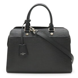 【バッグ】LOUIS VUITTON ルイ ヴィトン エピ ヴァノーMM ハンドバッグ 2WAY ショルダーバッグ 肩掛け ノワール 黒 ブラック シルバー金具 M51238 【中古】