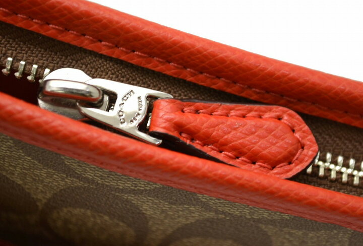 楽天市場】【未使用品】【バッグ】COACH コーチ シグネチャー ファイル 