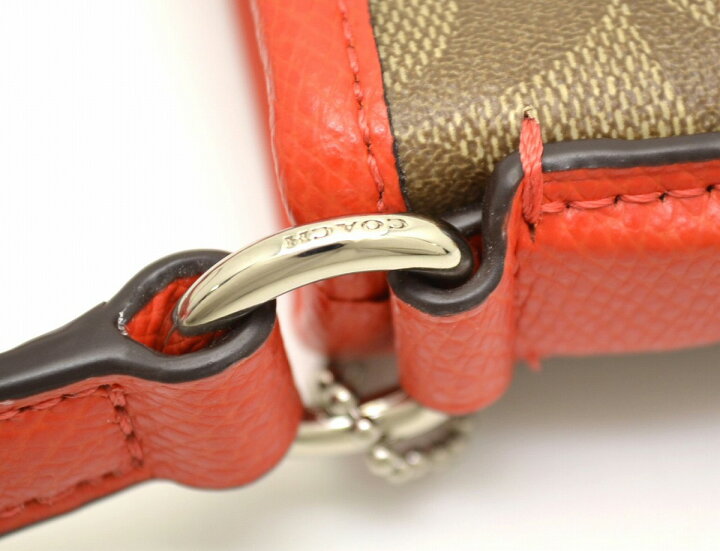 楽天市場】【未使用品】【バッグ】COACH コーチ シグネチャー ファイル 