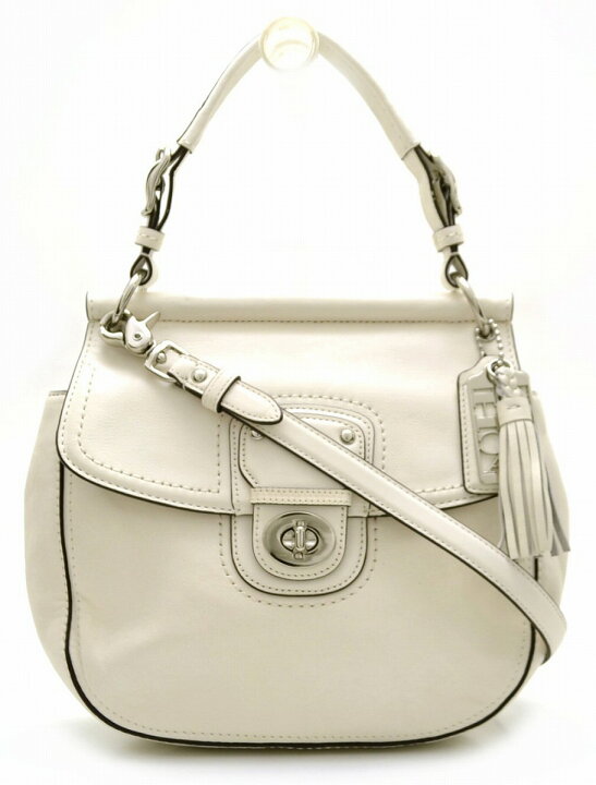 楽天市場】【バッグ】COACH コーチ ニューウィリス レザー  