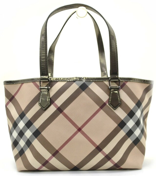 楽天市場】【バッグ】BURBERRY バーバリー ノバチェック チェック柄 