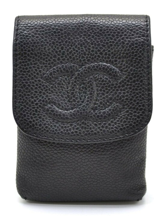 楽天市場】CHANEL シャネル キャビアスキン ココマーク シガレット  