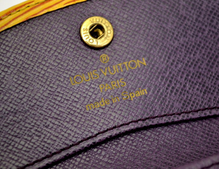 楽天市場】【財布】LOUIS VUITTON ルイ ヴィトン エピ ポルトモネ 