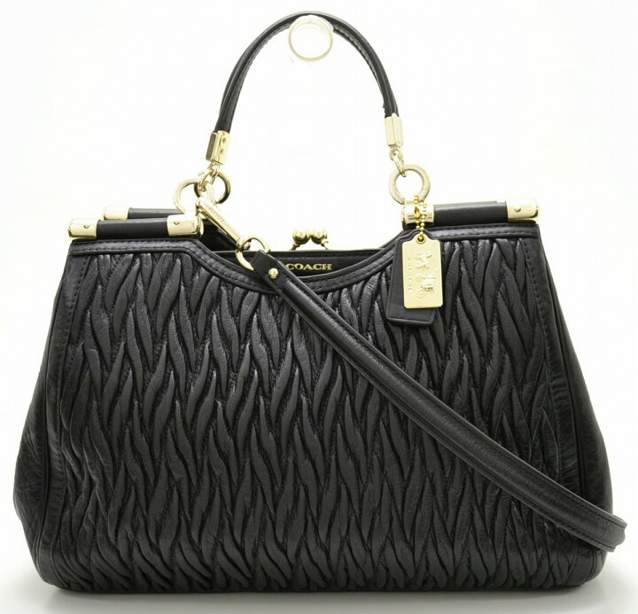 楽天市場】【バッグ】COACH コーチ マディソン ギャザード ツイスト  