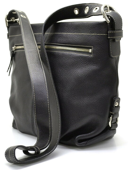 楽天市場】【バッグ】COACH コーチ レザー ダッフル ショルダーバッグ 