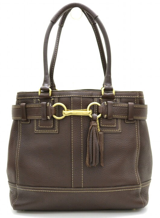 楽天市場】【バッグ】COACH コーチ ハンプトンズレザー キャリーオール 