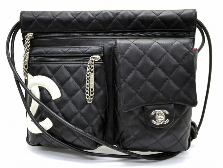 楽天市場】【バッグ】CHANEL シャネル カンボンライン ショルダー  