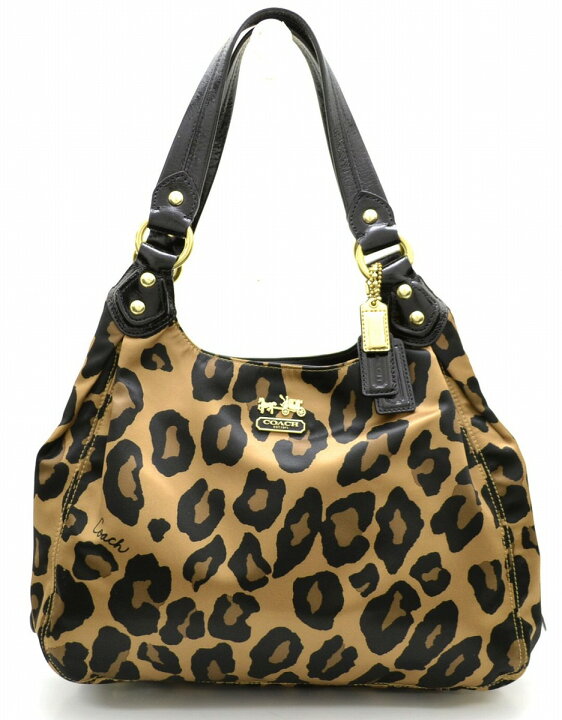 楽天市場】【バッグ】COACH コーチ レオパード柄 ひょう柄 ショルダー  