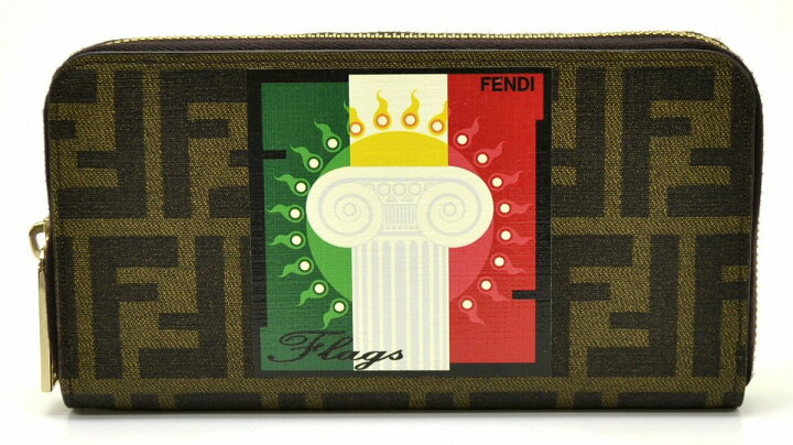 楽天市場】【未使用品】【財布】FENDI フェンディ ズッカ ズッカ柄 