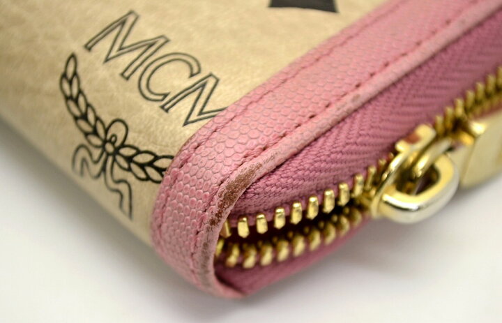 楽天市場】【財布】MCM エムシーエム ロゴグラム ラウンドファスナー  