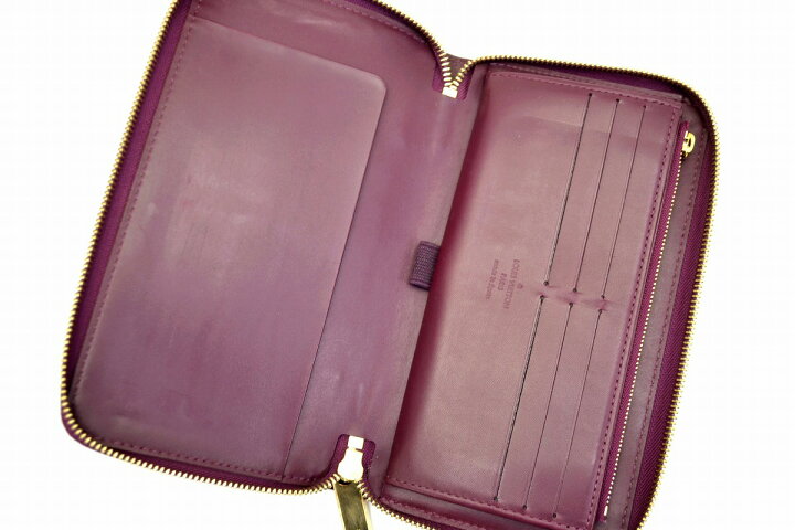 楽天市場】【財布】LOUIS VUITTON ルイ ヴィトン ヴェルニ ジッピー  