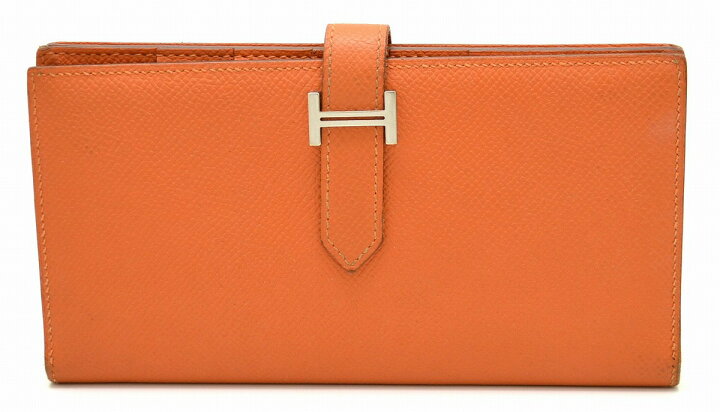 HERMES エルメス ベアンスフレ 2つ折長財布 二つ折り長財布  