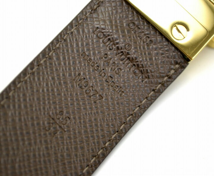 楽天市場】LOUIS VUITTON ルイ ヴィトン ダミエ サンチュール アン 