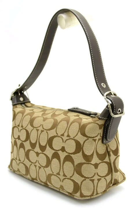 楽天市場】【バッグ】COACH コーチ シグネチャー ハンドバッグ ポーチ  