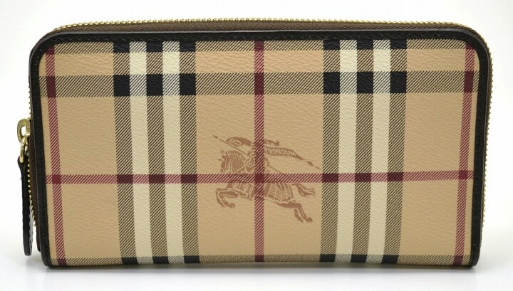 楽天市場】【財布】BURBERRY バーバリー ラウンドファスナー長財布  