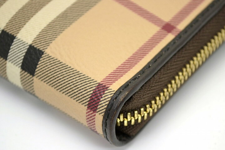 楽天市場】【財布】BURBERRY バーバリー ラウンドファスナー長財布  