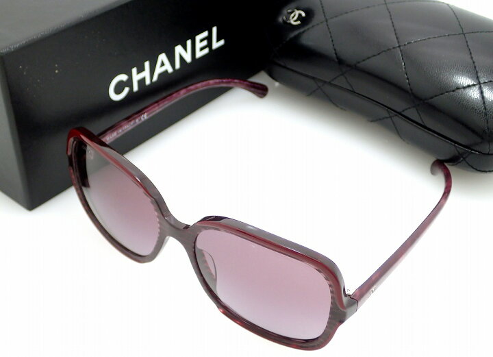 楽天市場】CHANEL シャネル サングラス ココマーク パープル系色 
